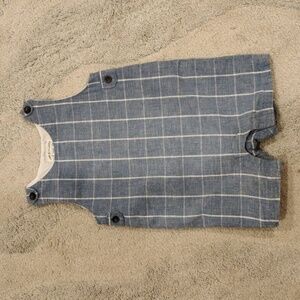 Janie & Jack Tattersall Romper